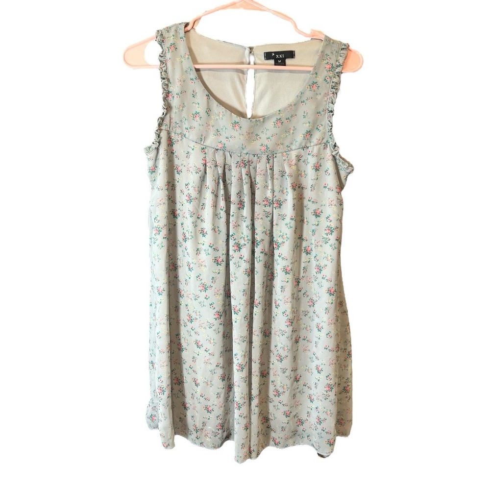 Forever 21 Floral Sleeveless Dress